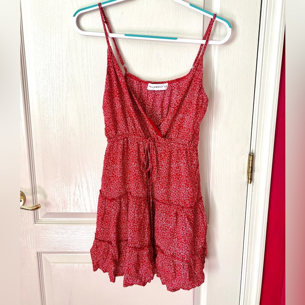 Red sundress by Hello Molly